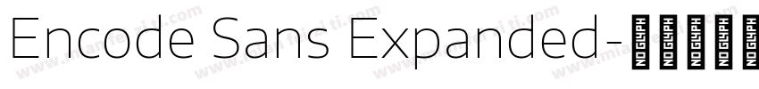 Encode Sans Expanded字体转换